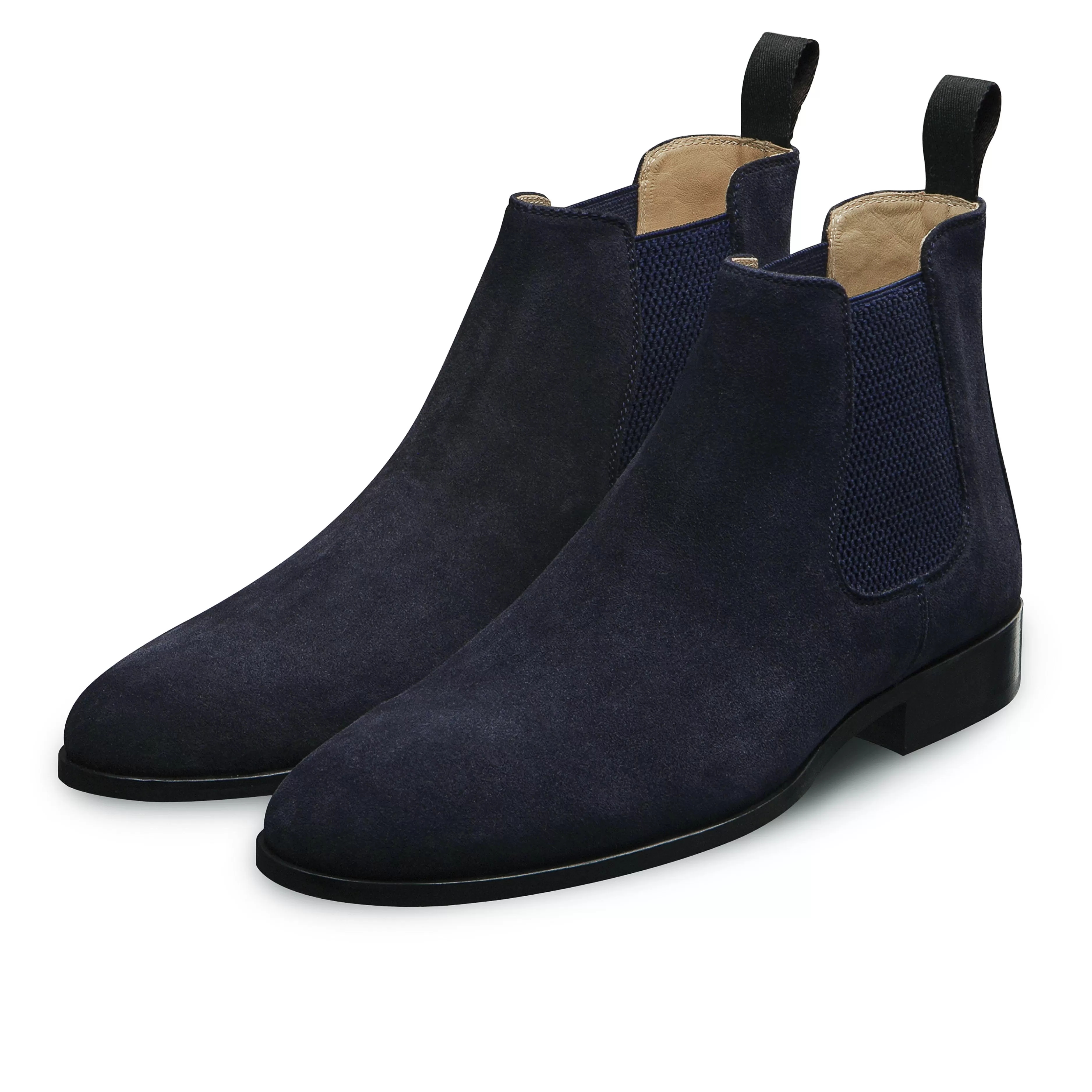 LodinG Bottines basses Shoji 1008 veau velours Bleu marine Cheap