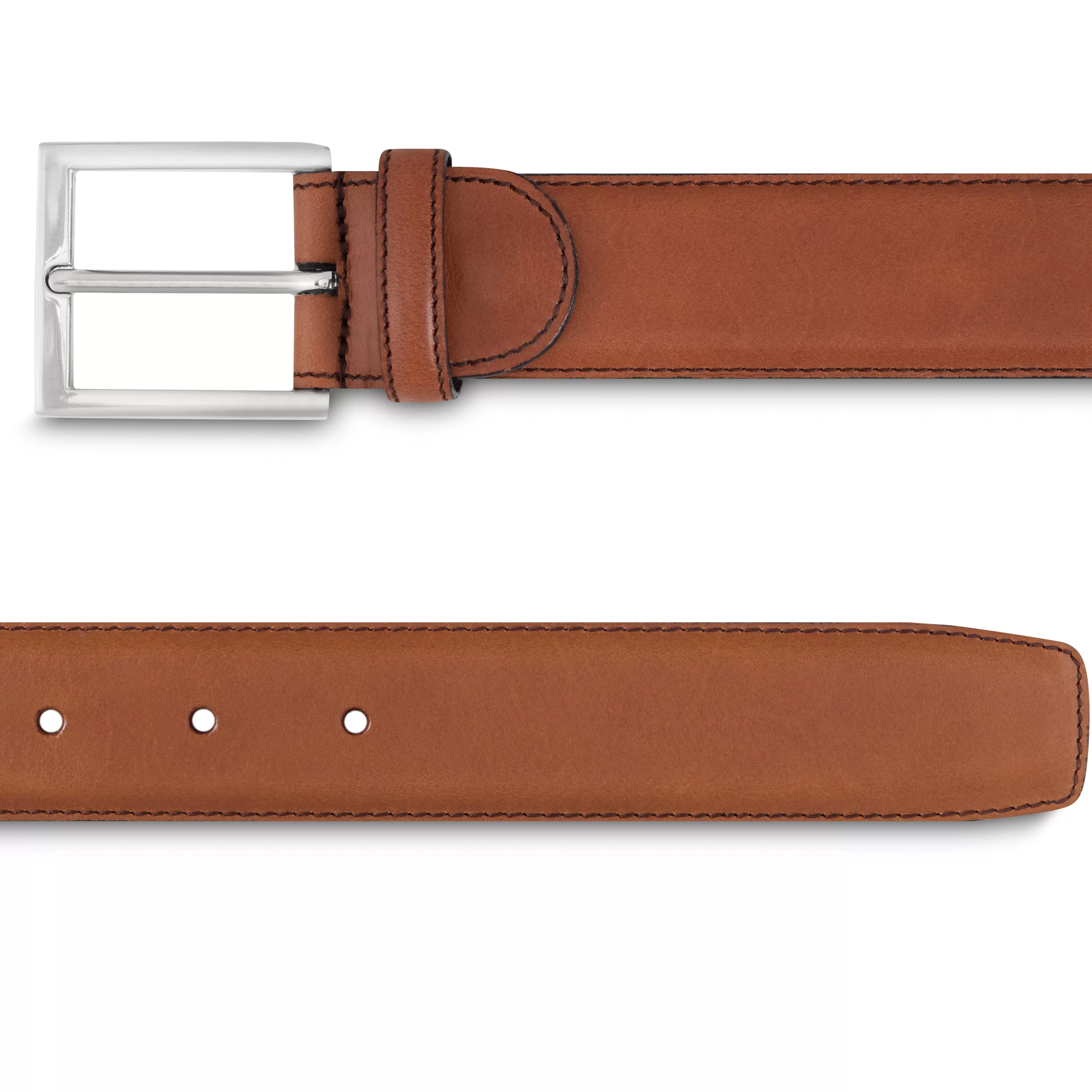 LodinG Ceinture homme en cuir lisse gold Armagnac Online