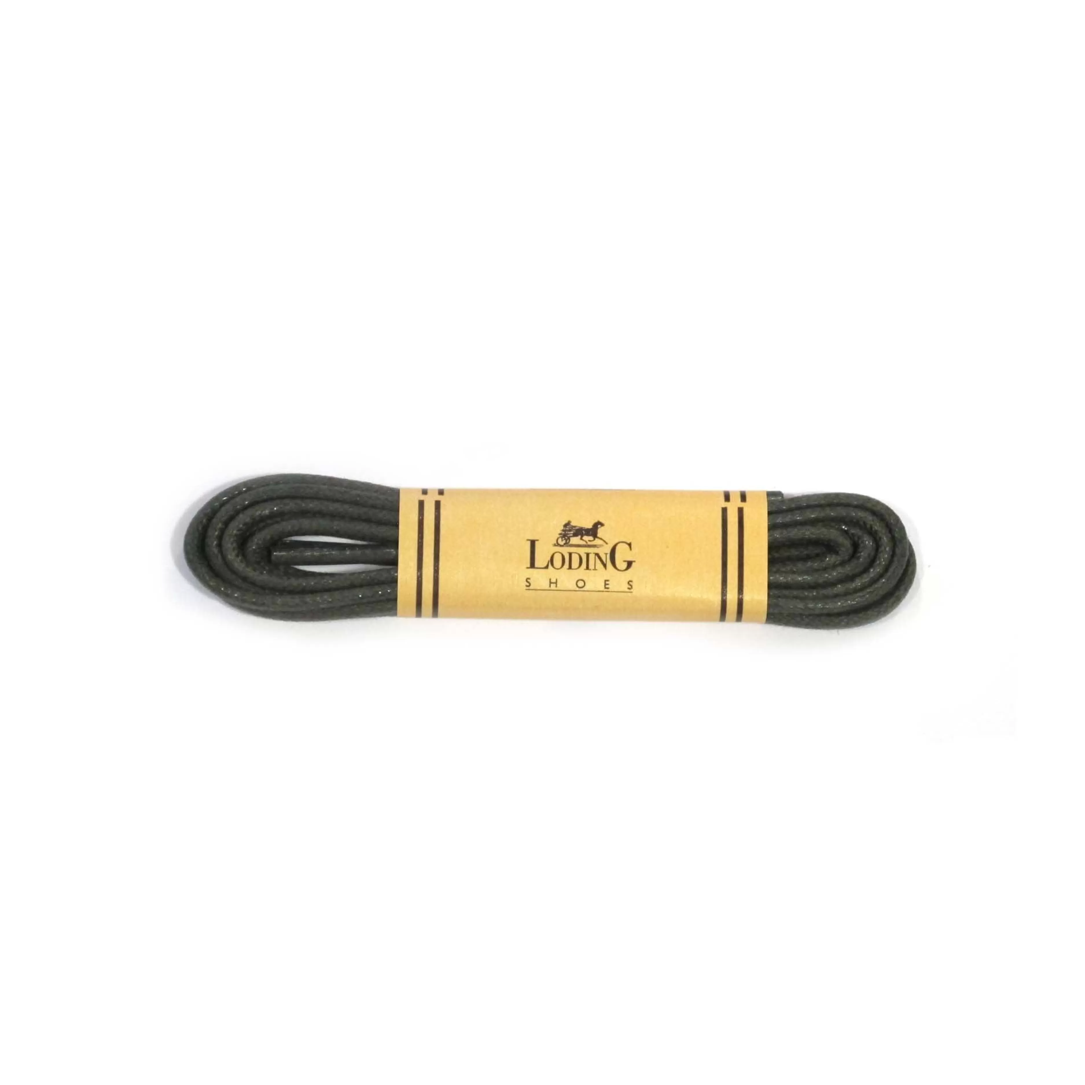 LodinG Lacets ronds en coton ciré Vert de gris Hot