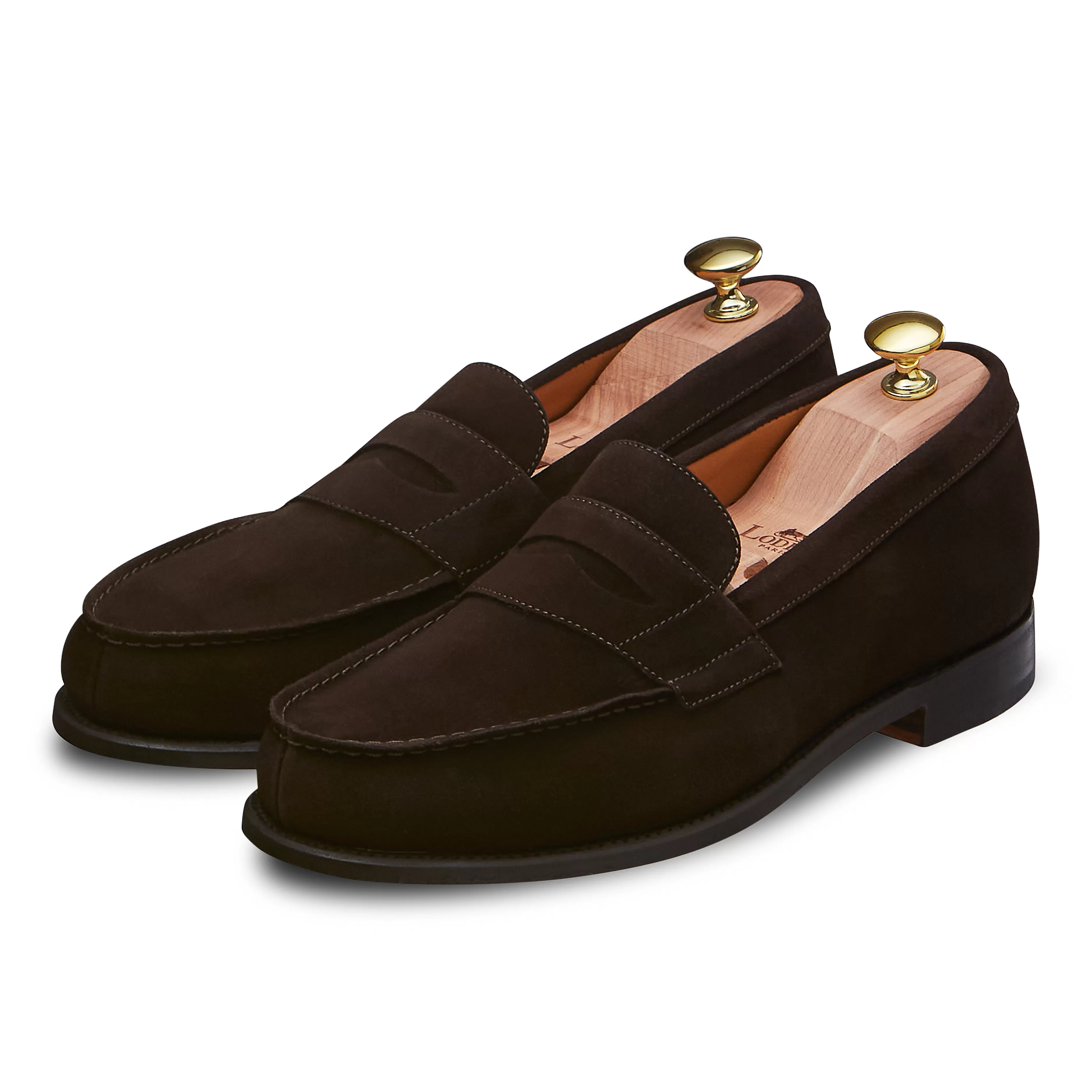 LodinG Mocassin Sulky 300 veau velours Marron Outlet